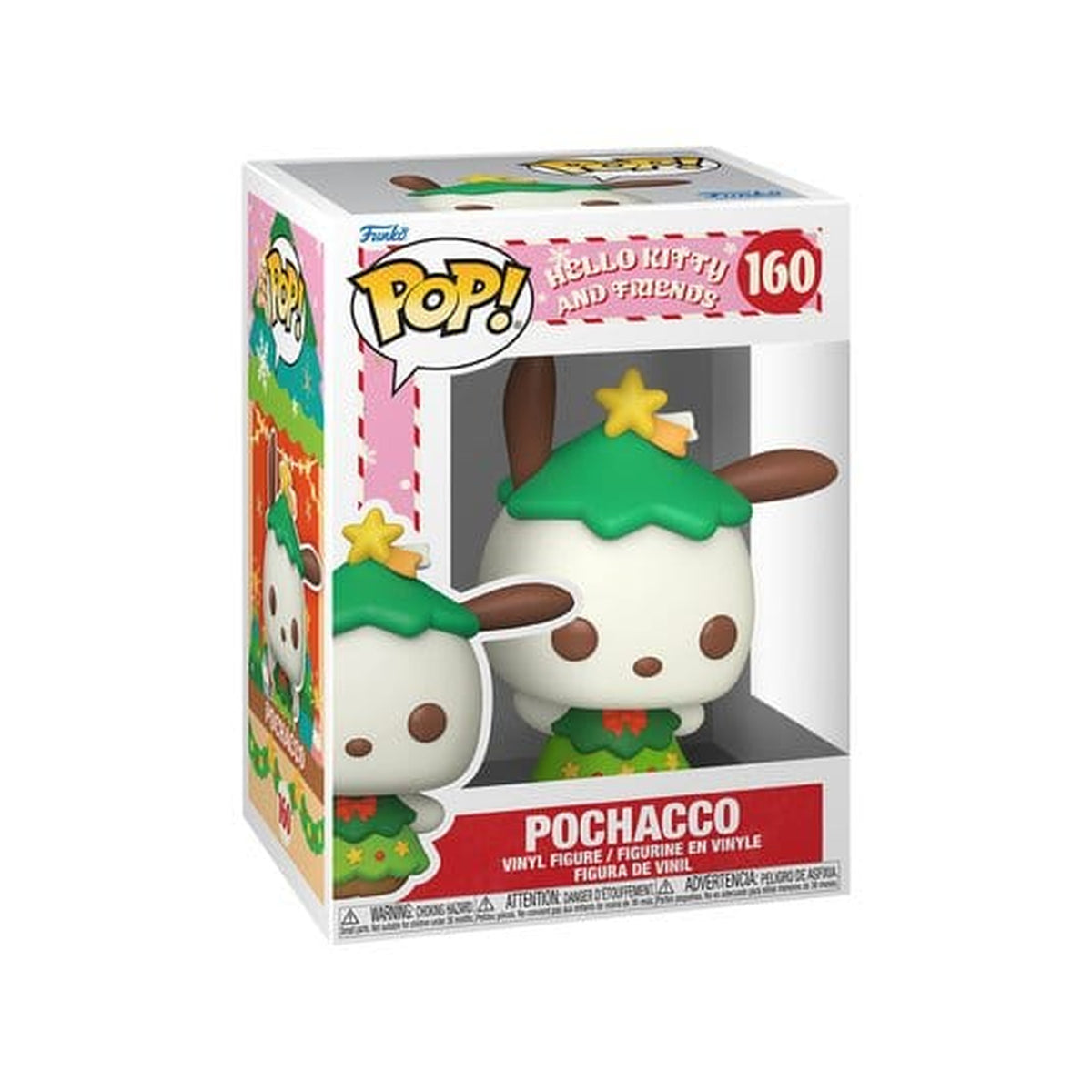 Produktbild Sanrio POP! vinylfigur: Merry Market - Pochacco 9 cm