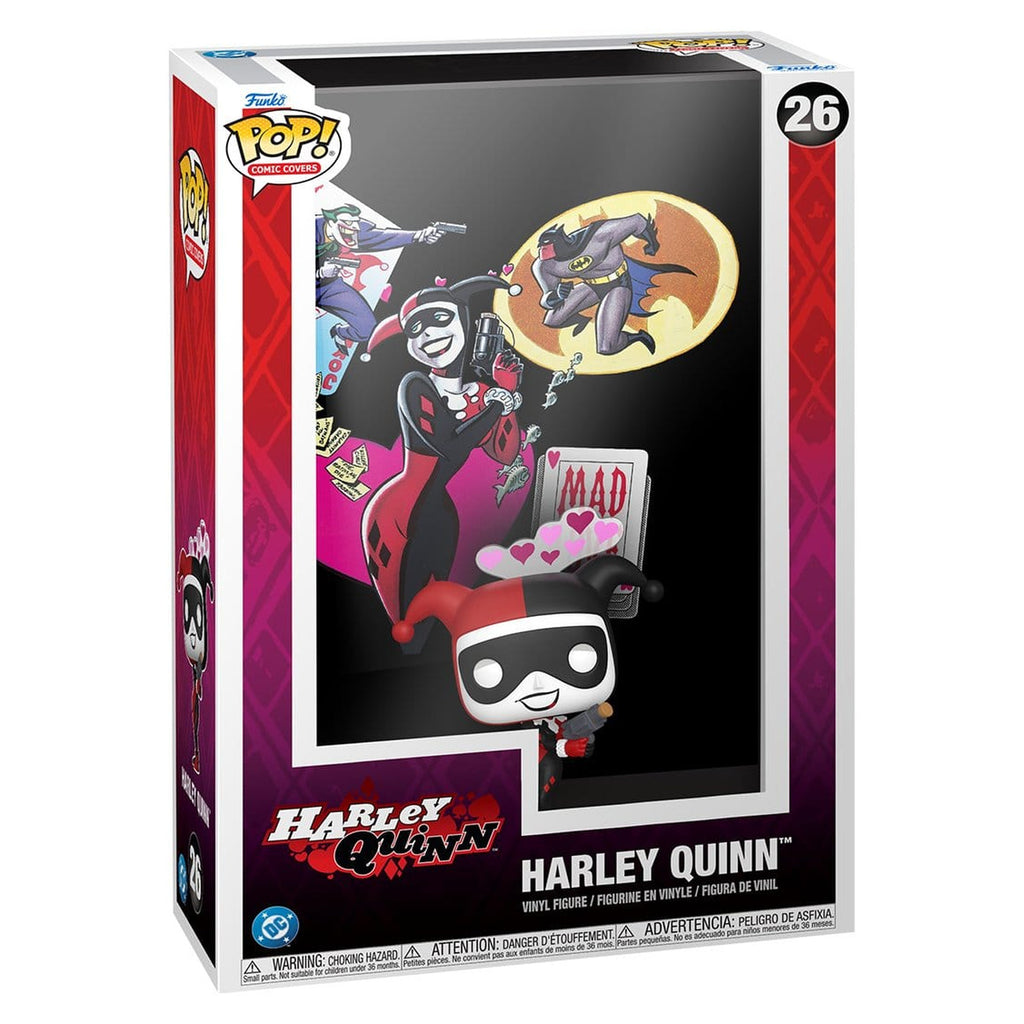 Produktbild DC Comics POP! Comic Covers vinylfigur Harley Quinn 9 cm
