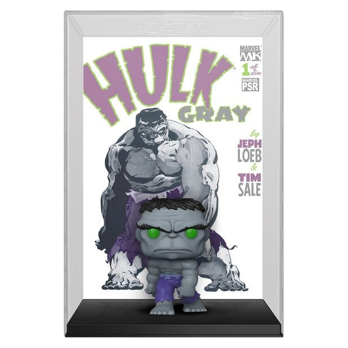 Produktbild Marvel POP! Comic Covers vinylfigur Gray Hulk 9 cm