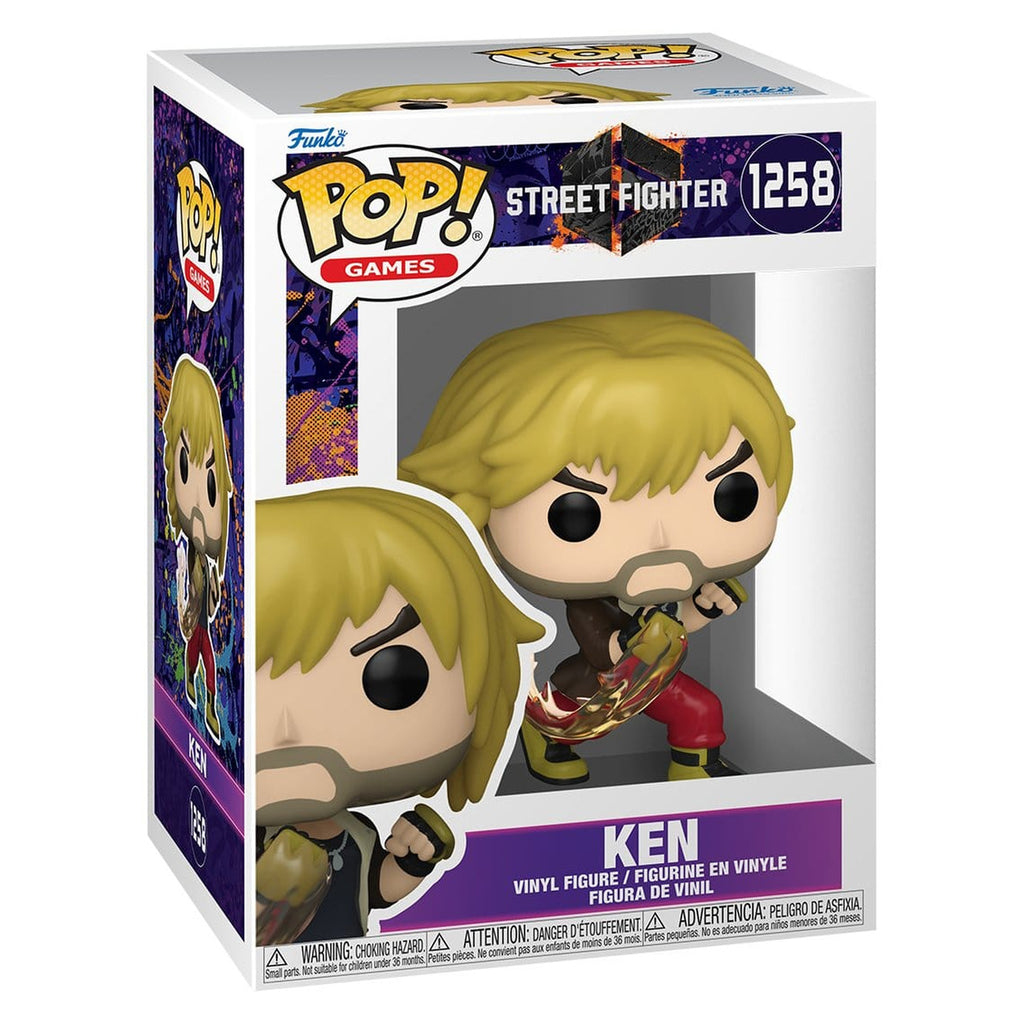 Produktbild Street Fighter 6 POP! Games vinylfigur Ken 9 cm