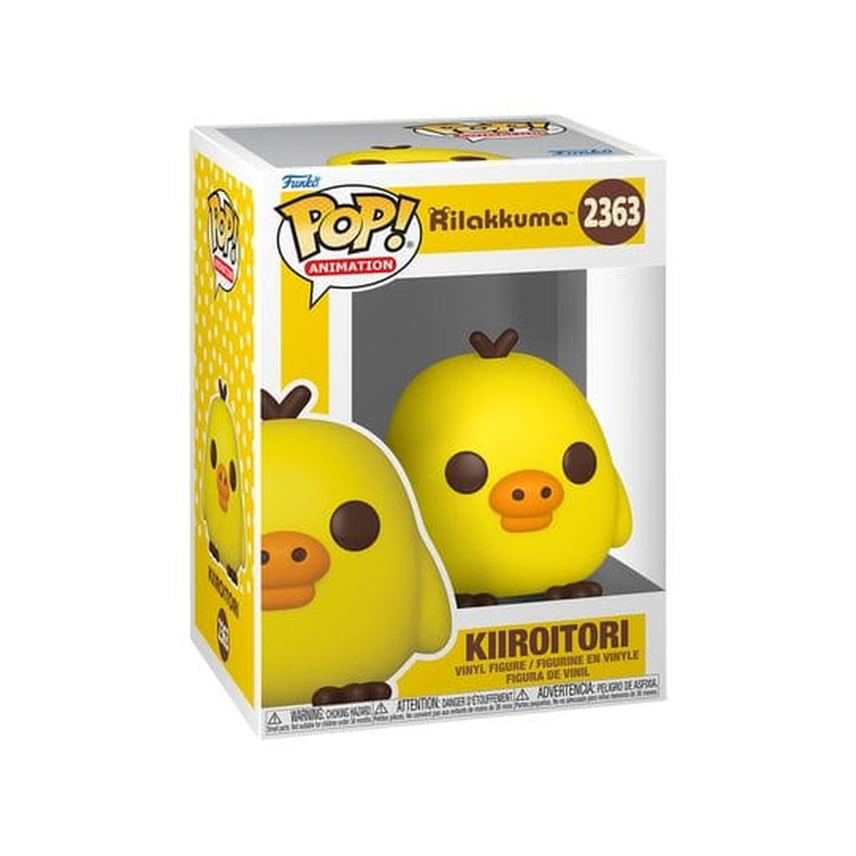 Produktbild Rilakkuma POP! Animation vinylfigur Kiiroitori 9 cm