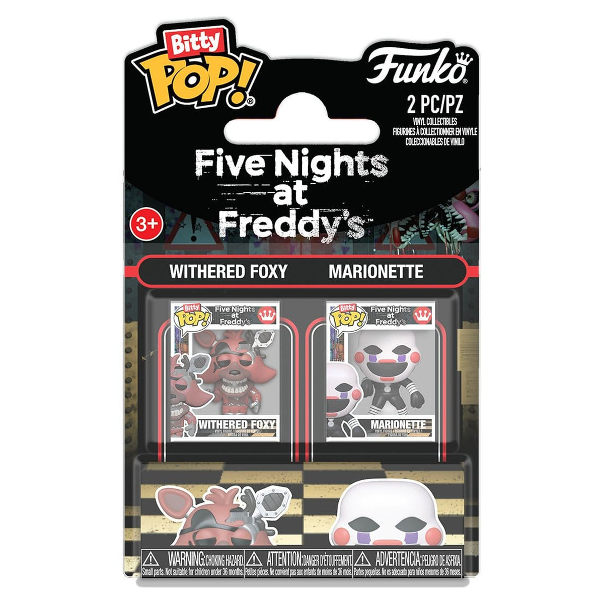 Produktbild Five Nights at Freddy's Bitty POP! Vinylfigurer 2-pack