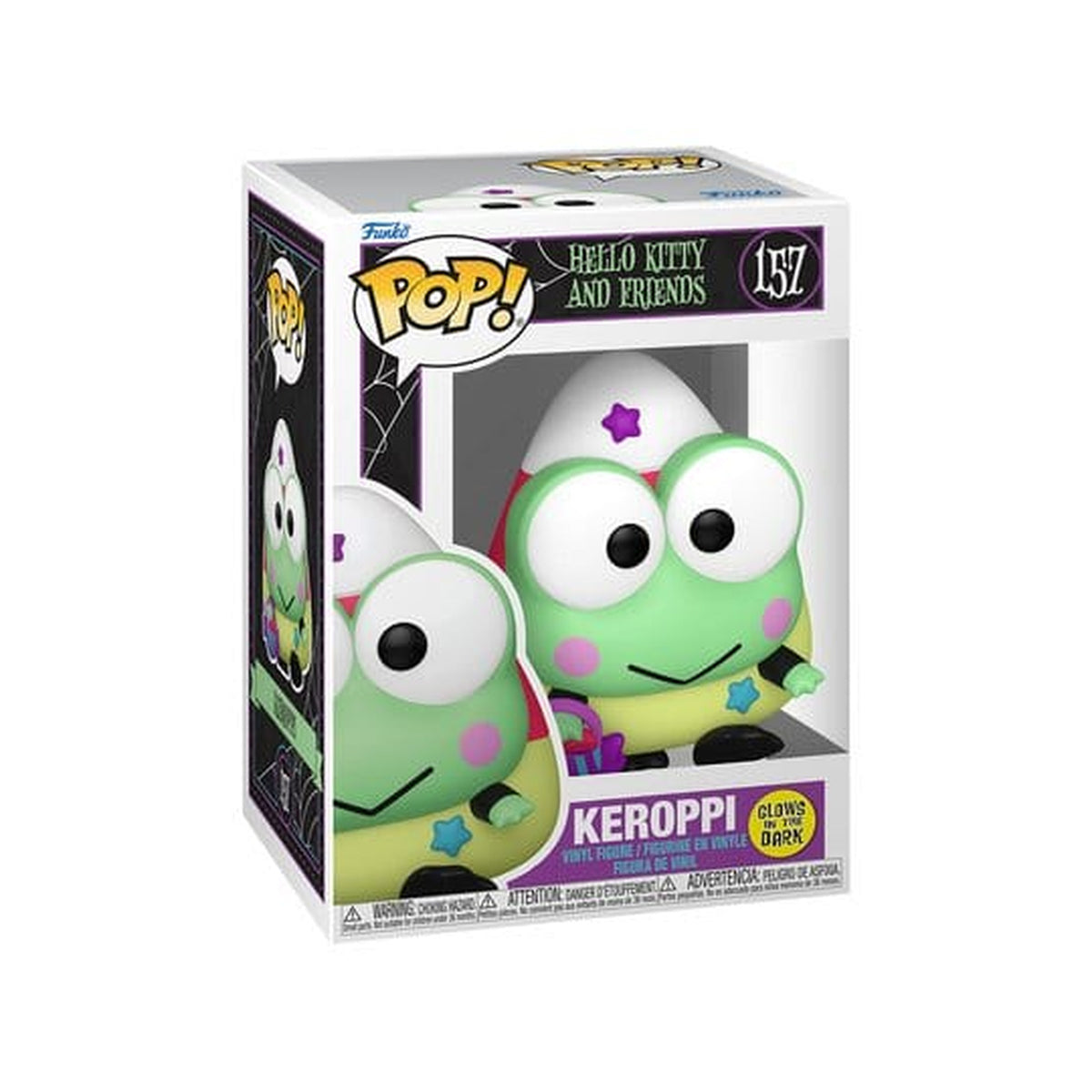 Produktbild Sanrio POP! vinylfigur: Hello Kitty - Keroppi Spooky 9 cm