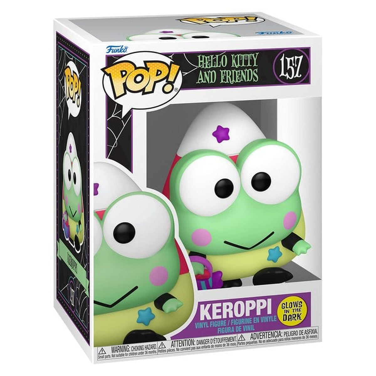 Produktbild Sanrio POP! vinylfigur: Hello Kitty - Keroppi Spooky 9 cm