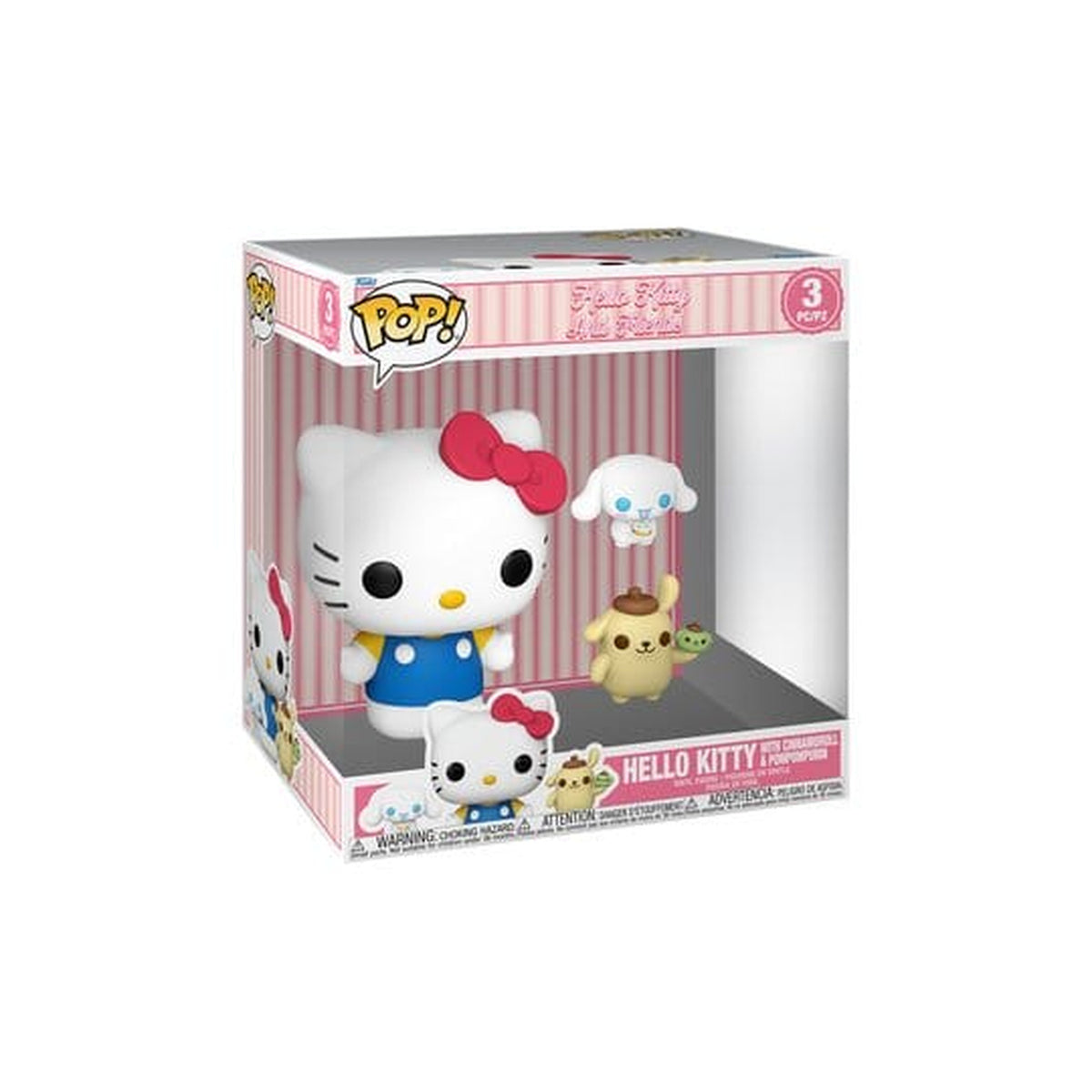 Produktbild Hello Kitty Super Sized Jumbo POP! Vinylfigurer 3-pack