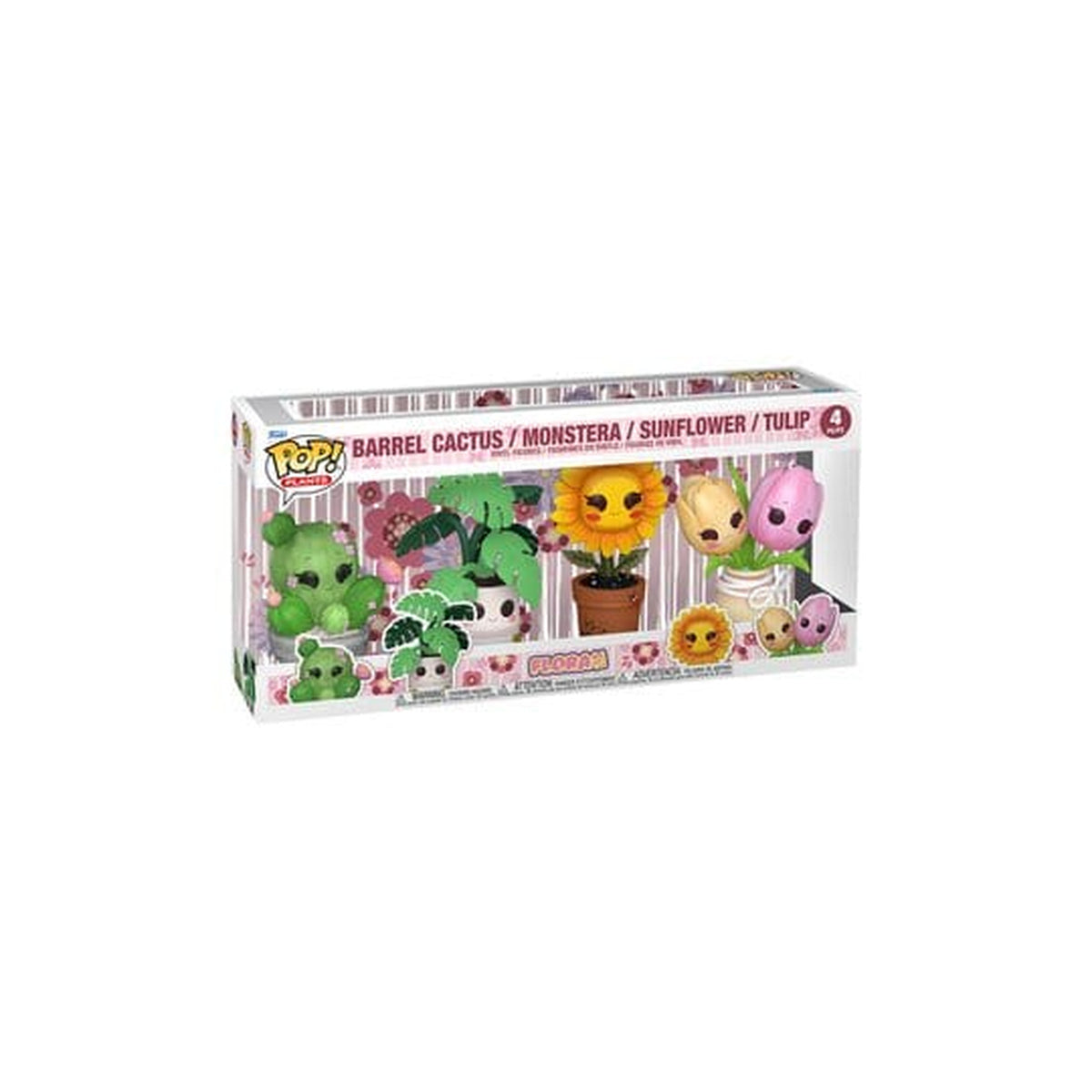 Produktbild Flora POP! Vinylfigurer Flora Black Friday 4-pack 9 cm
