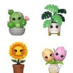Produktbild Flora POP! Vinylfigurer Flora Black Friday 4-pack 9 cm
