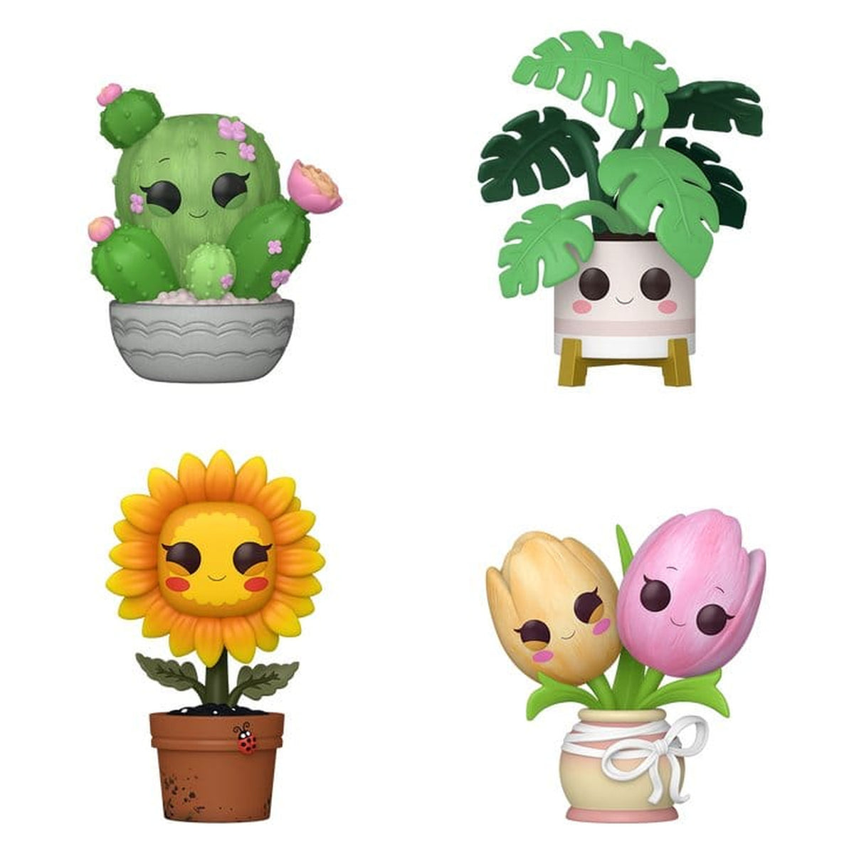 Produktbild Flora POP! Vinylfigurer Flora Black Friday 4-pack 9 cm