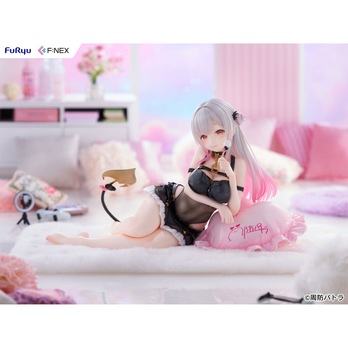 Produktbild Virtual YouTuber F:NEX PVC-staty 1/7 Patra Suou Gaming
