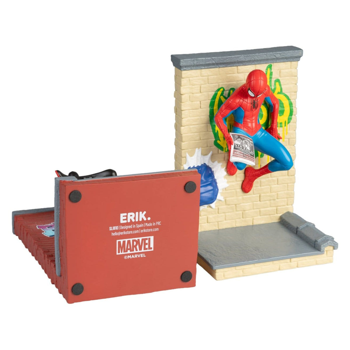 Produktbild Marvel Buchstützen Spider-Man 12 cm