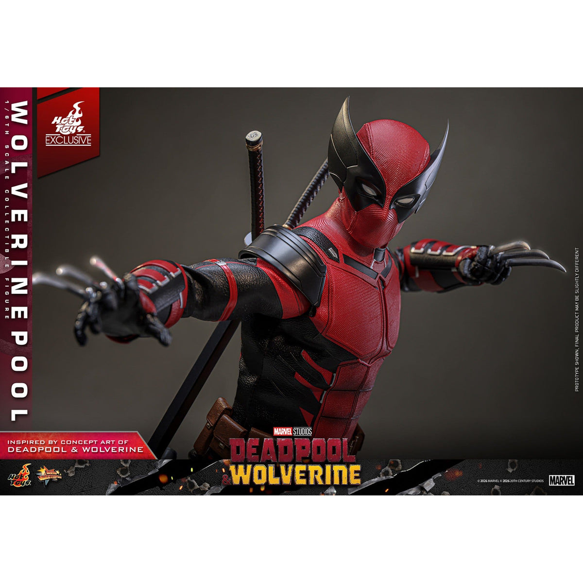 Produktbild Deadpool & Wolverine Movie Masterpiece Actionfigur 1/6