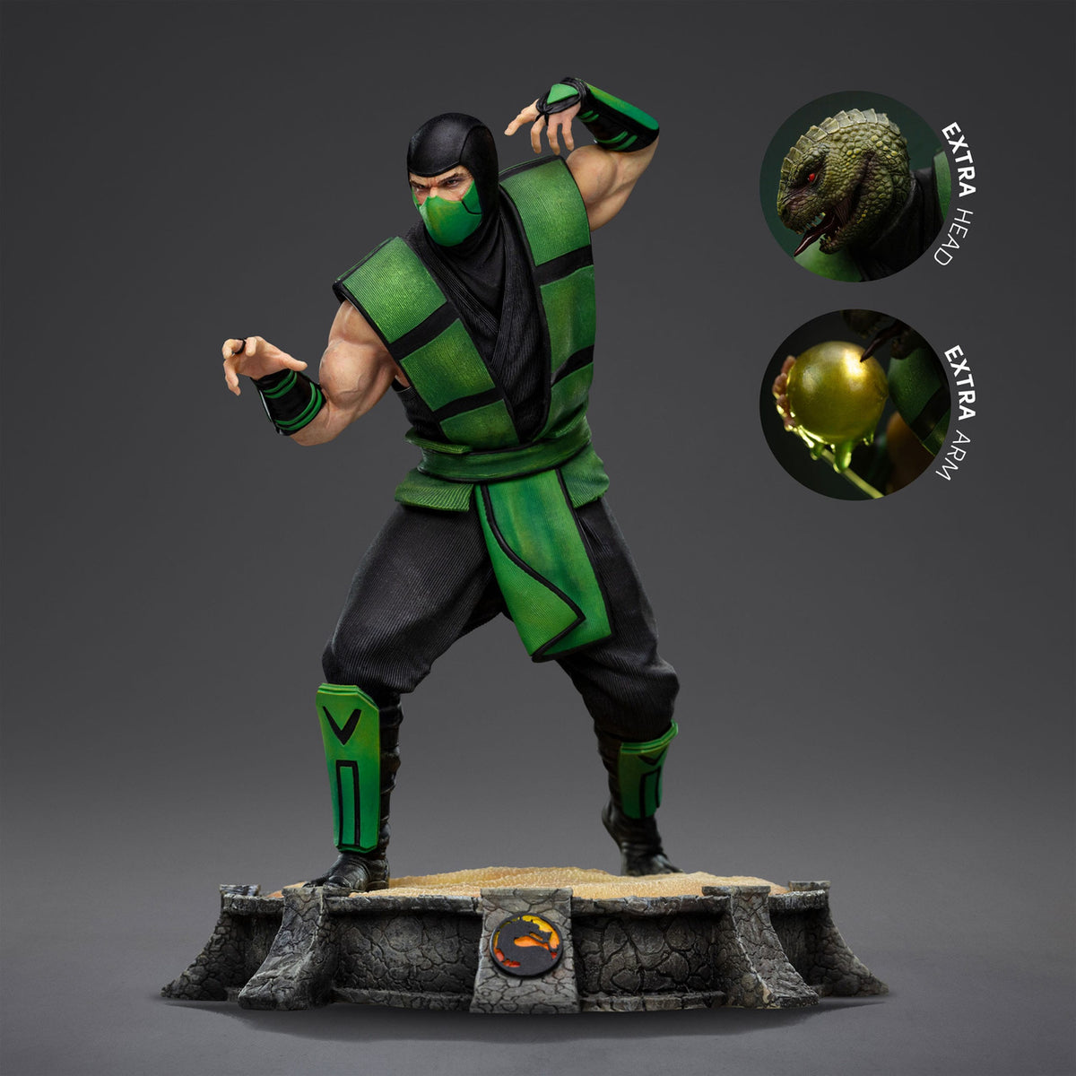 Produktbild Mortal Kombat Art Scale Statue 1/10 Reptile 20 cm