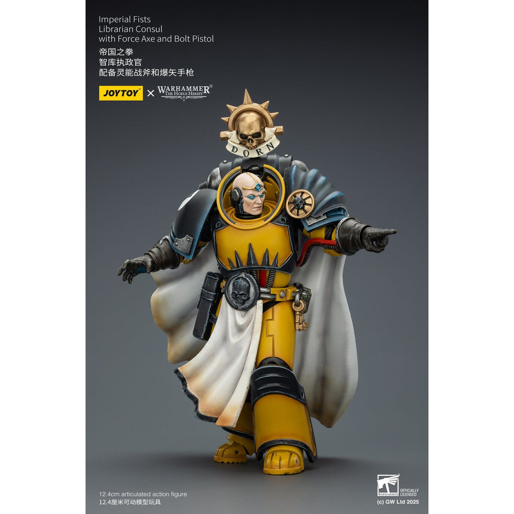 Produktbild Warhammer Imperial Fists Actionfigur Librarian Consulwith