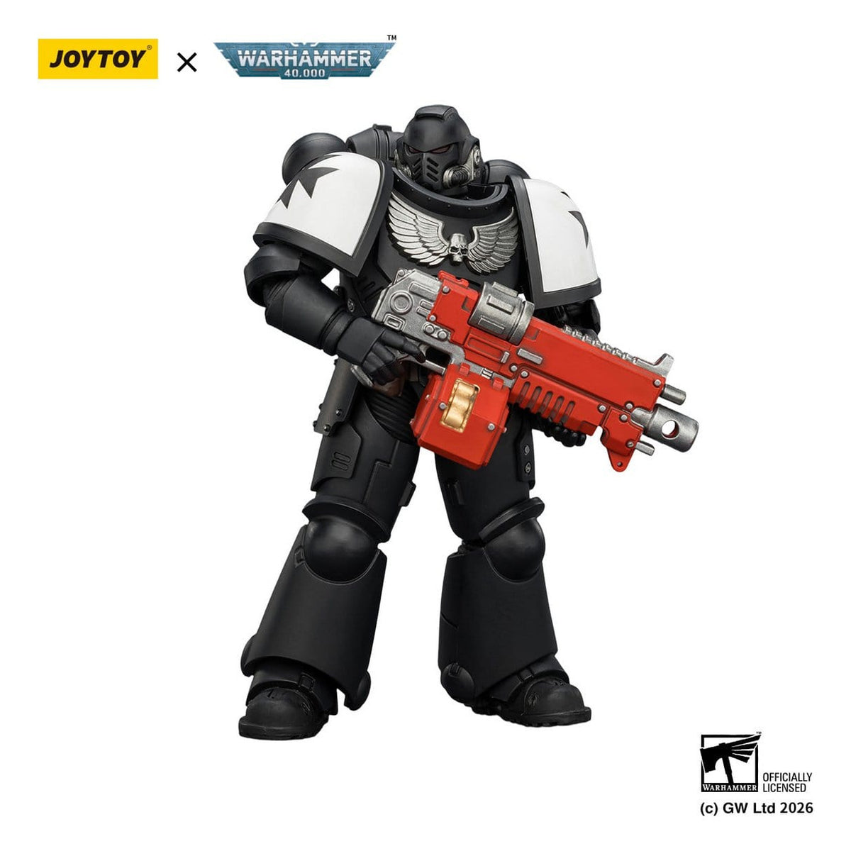 Produktbild Warhammer 40,000 Actionfigur Black Templars Intercessor 12