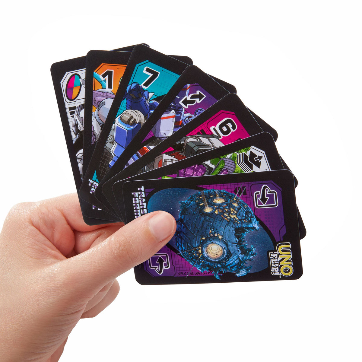 Produktbild Transformers UNO Flip! Kartenspiel