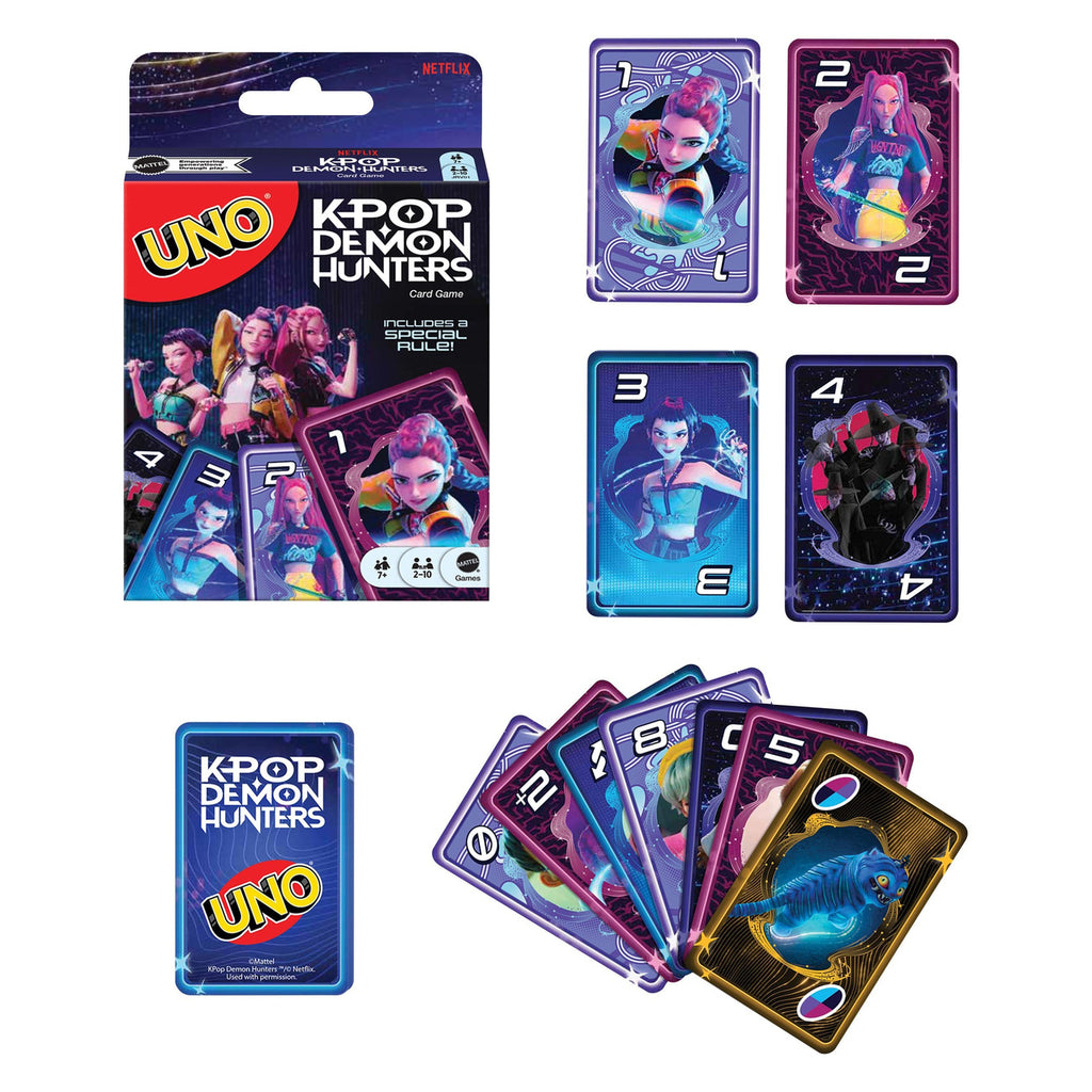 Produktbild KPop Demon Hunters UNO Kartenspiel