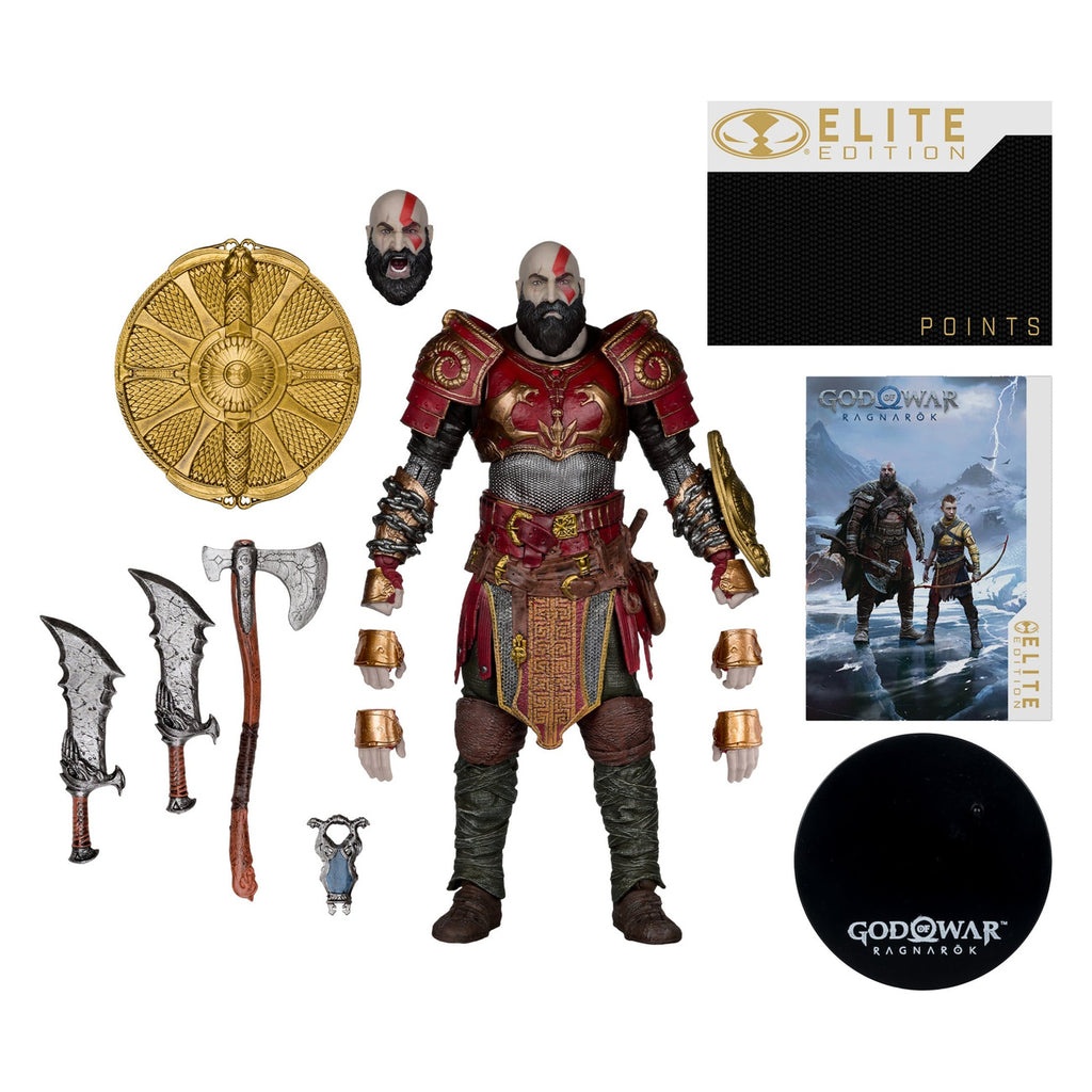 Produktbild God of War McFarlane Elite Edition Actionfigur Kratos 18 cm