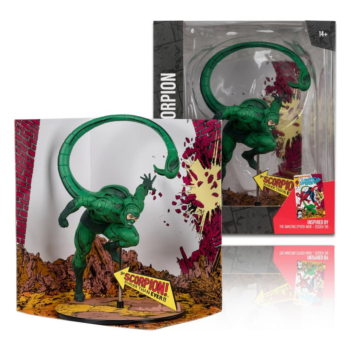 Produktbild Marvel Collection PVC Figur 1/10 Scorpion (The Amazing