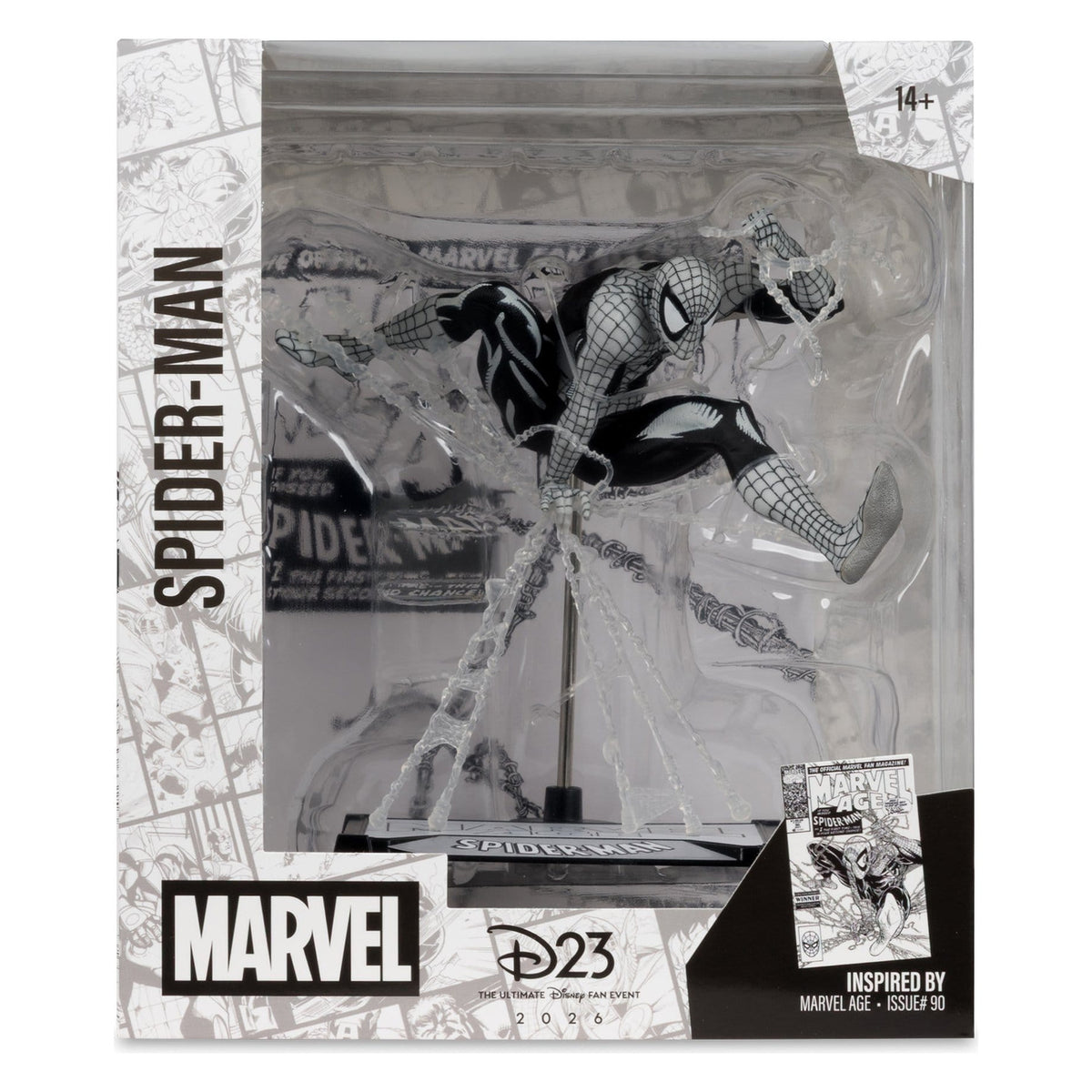 Produktbild Marvel PVC Statue 1/10 Spider-Man (Marvel Age #90) (Line
