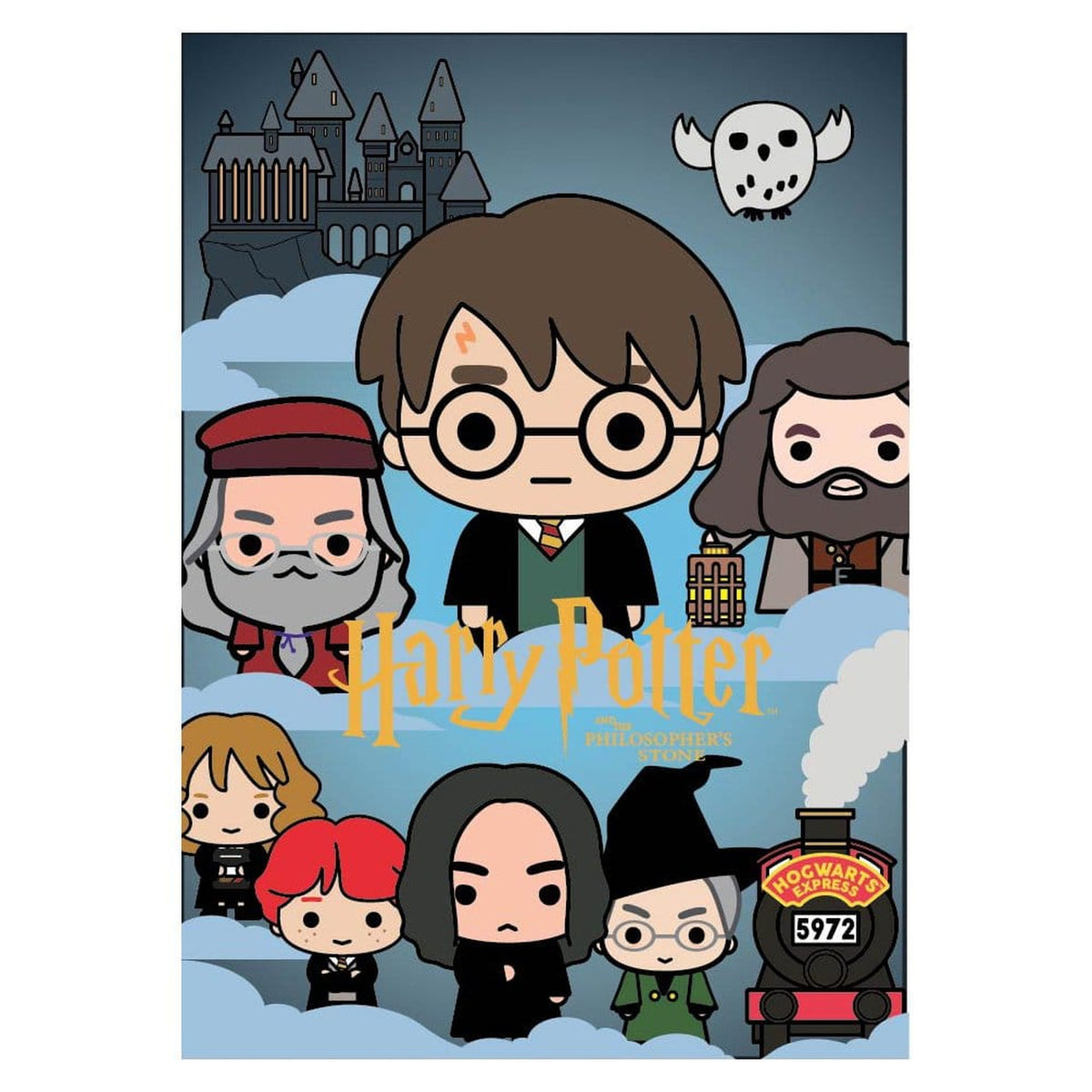Produktbild Harry Potter und der Stein der Weisen 3D Schaumstoff-Magnet