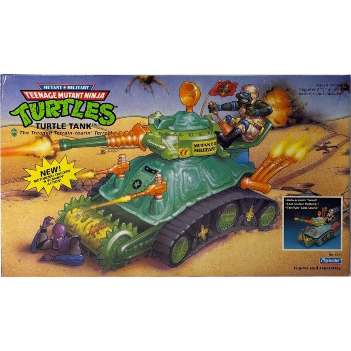 Produktbild Teenage Mutant Ninja Turtles Fahrzeug Turtle Tank heo EU