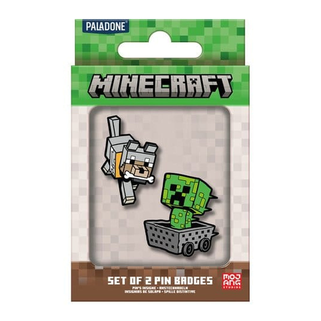 Produktbild Minecraft Ansteck-Pin 2er-Pack