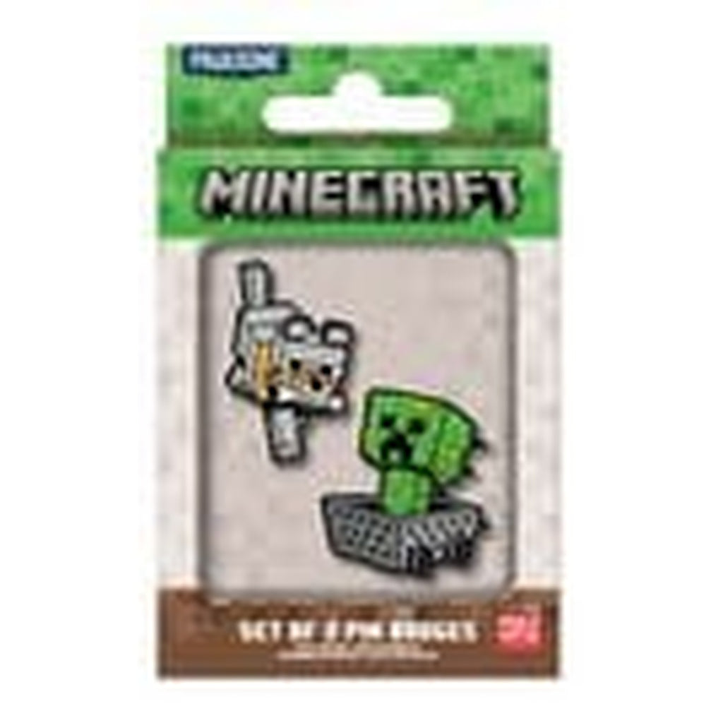 Produktbild Minecraft Ansteck-Pin 2er-Pack