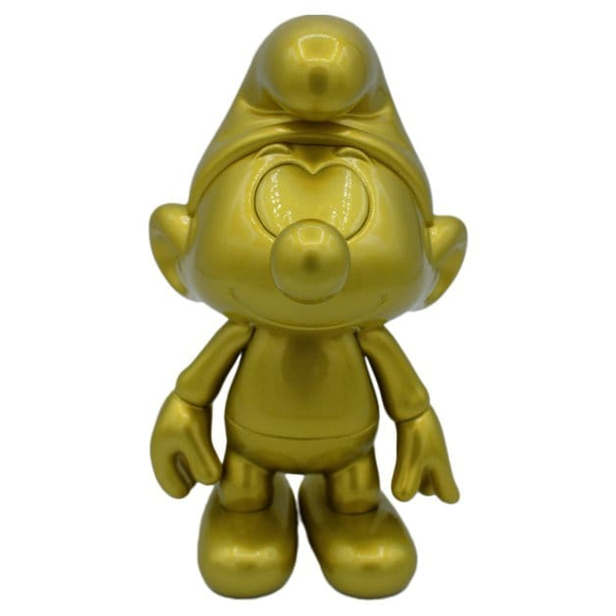 Produktbild Die Schlümpfe Vinyl Figur Schlumpf Gold 19 cm
