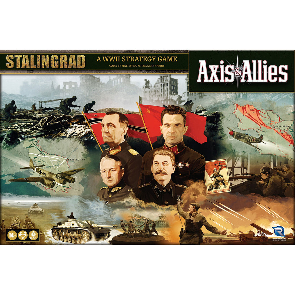 Produktbild Axis & Allies Brettspiel Stalingrad *Englische Version*