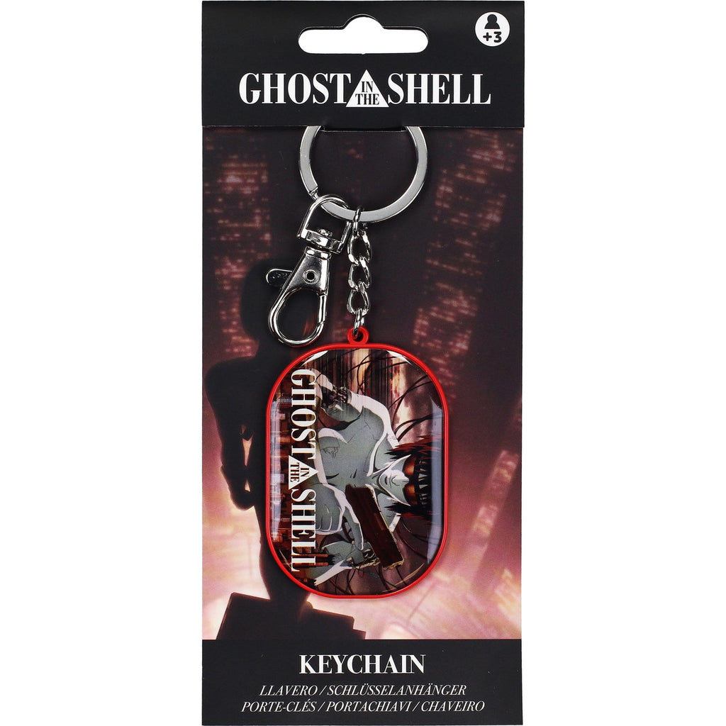 Produktbild Ghost in the Shell Metall-Schlüsselanhänger Bewaffnete