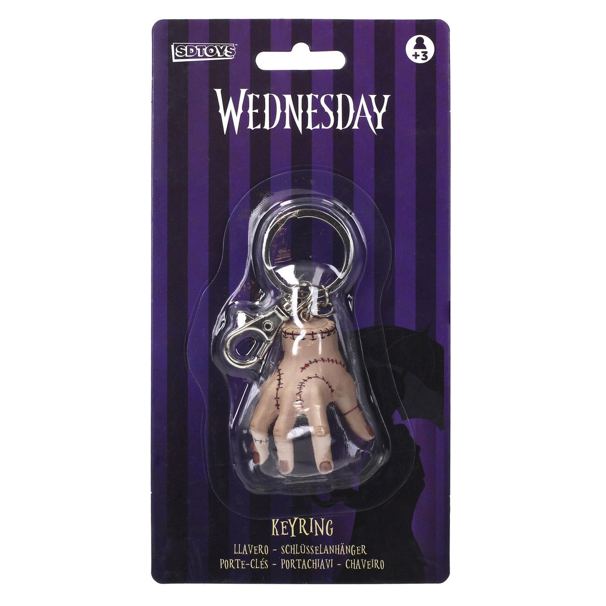 Produktbild Wednesday Schlüsselanhänger Thing 7 cm