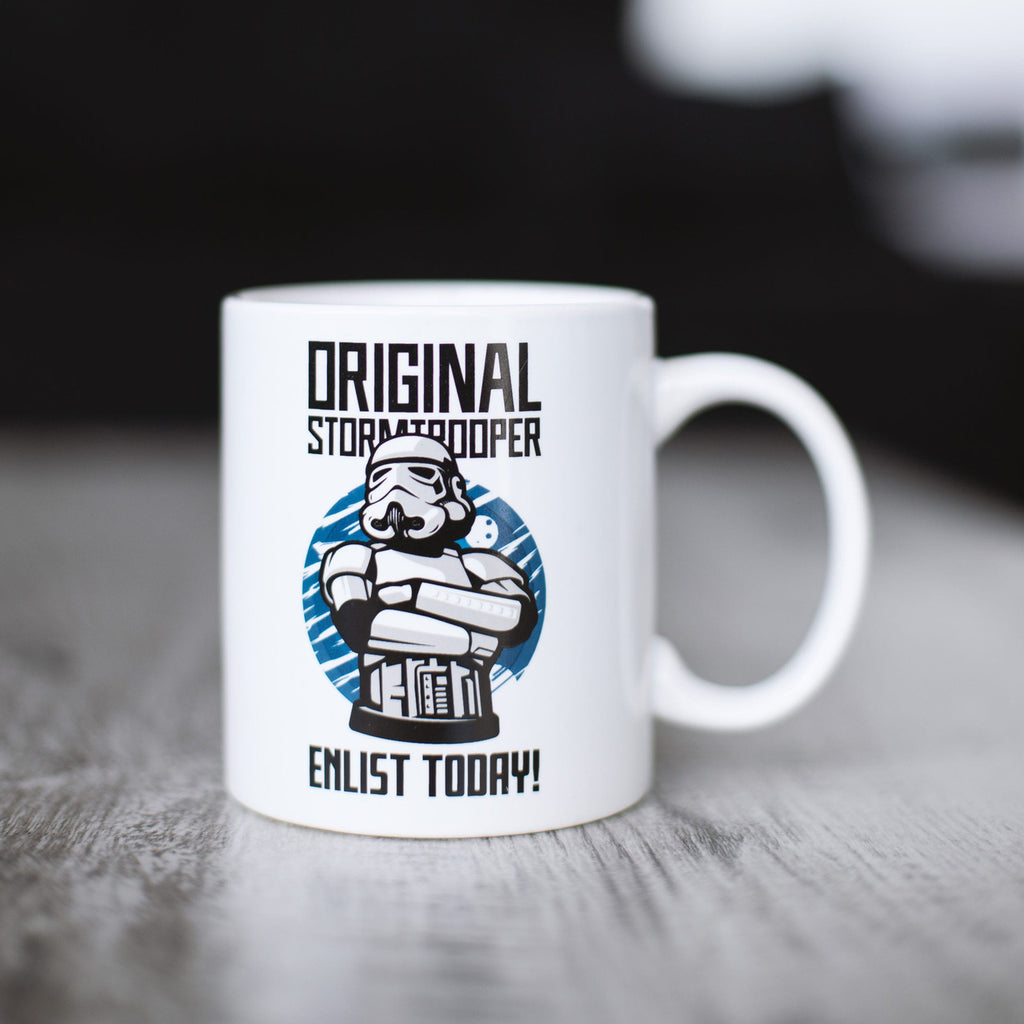Produktbild Original Stormtrooper Tasse Enlist Today White
