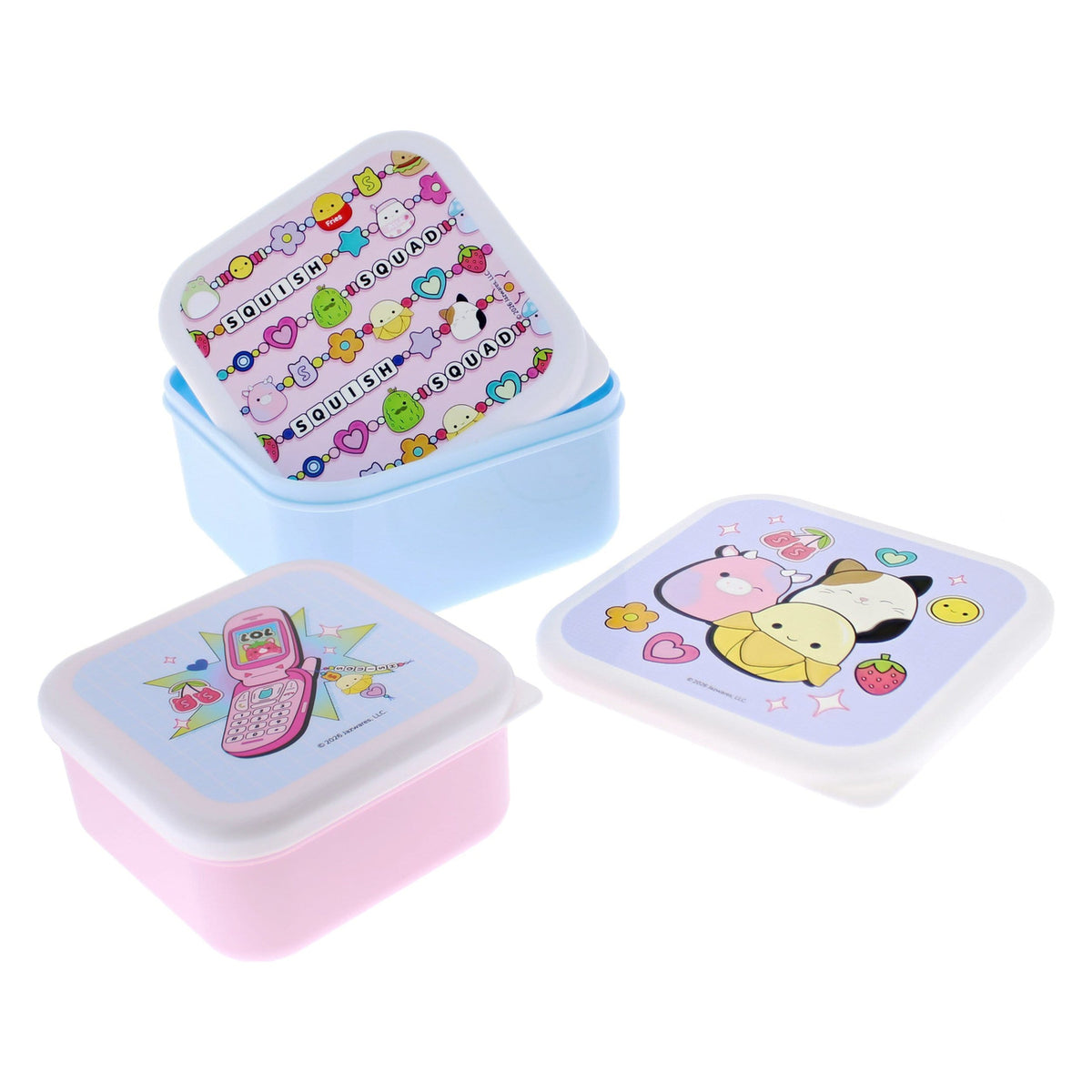 Produktbild Squishmallows Snackboxen 3er-Pack