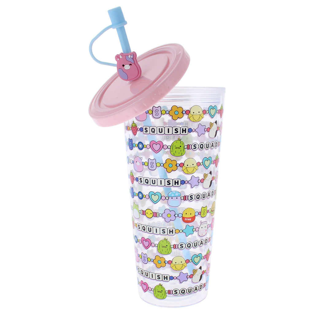 Produktbild Squishmallows Becher mit Strohhalm Squish Squad 700 ml