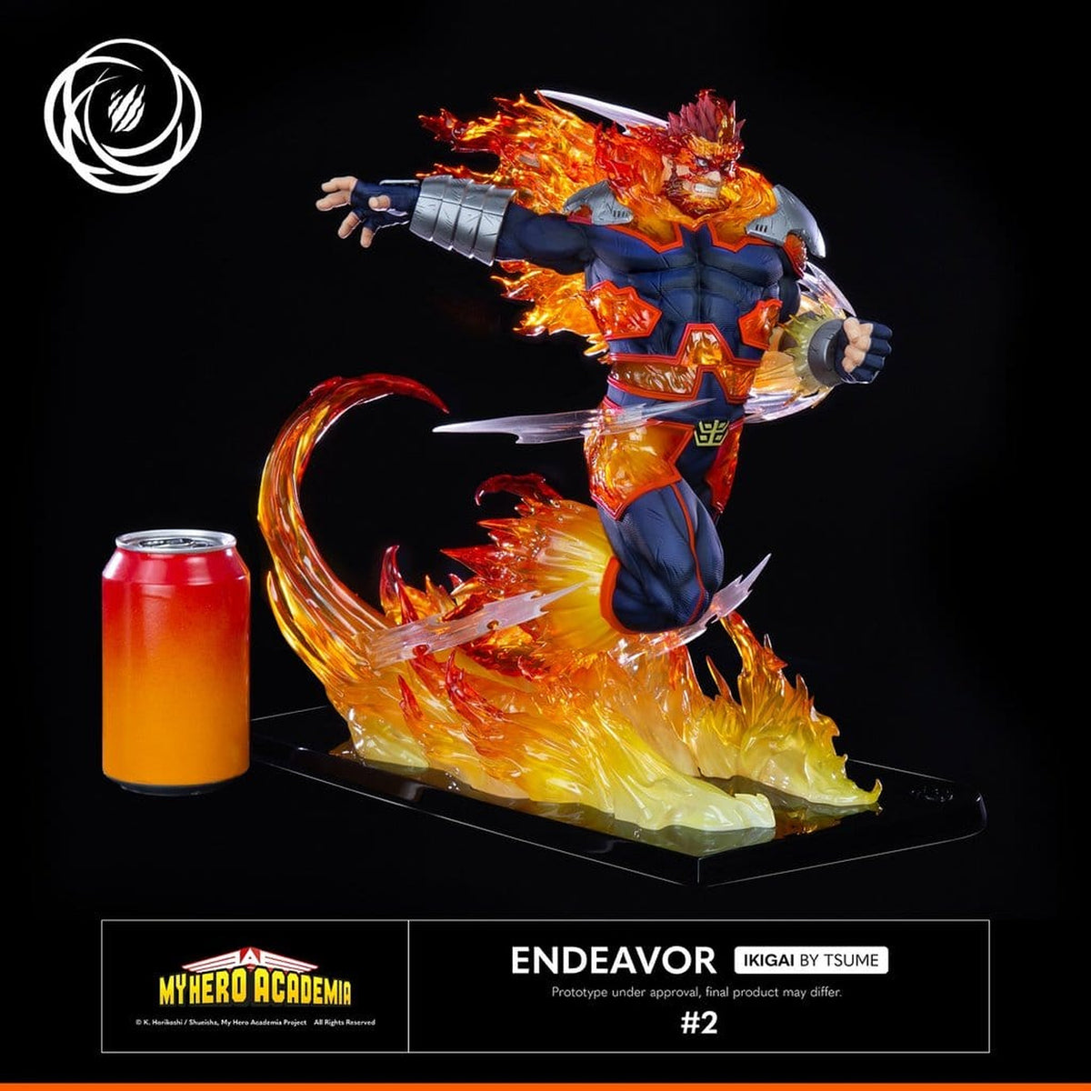 Produktbild My Hero Academia IKIGAI Figur 1/6 Endeavor
