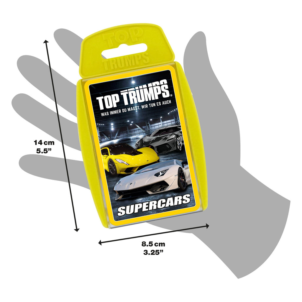 Produktbild Super Cars Kartenspiel Top Trumps *Deutsche Version*