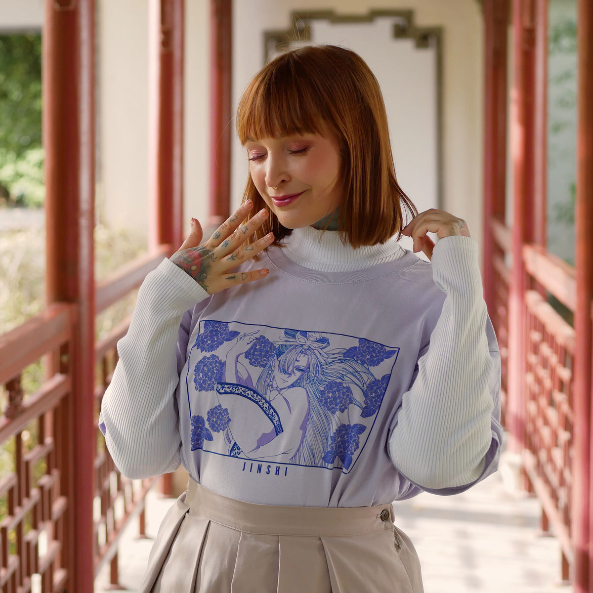 Produktbild Jinshi Dancing T-shirt för fans av The Apothecary Diaries