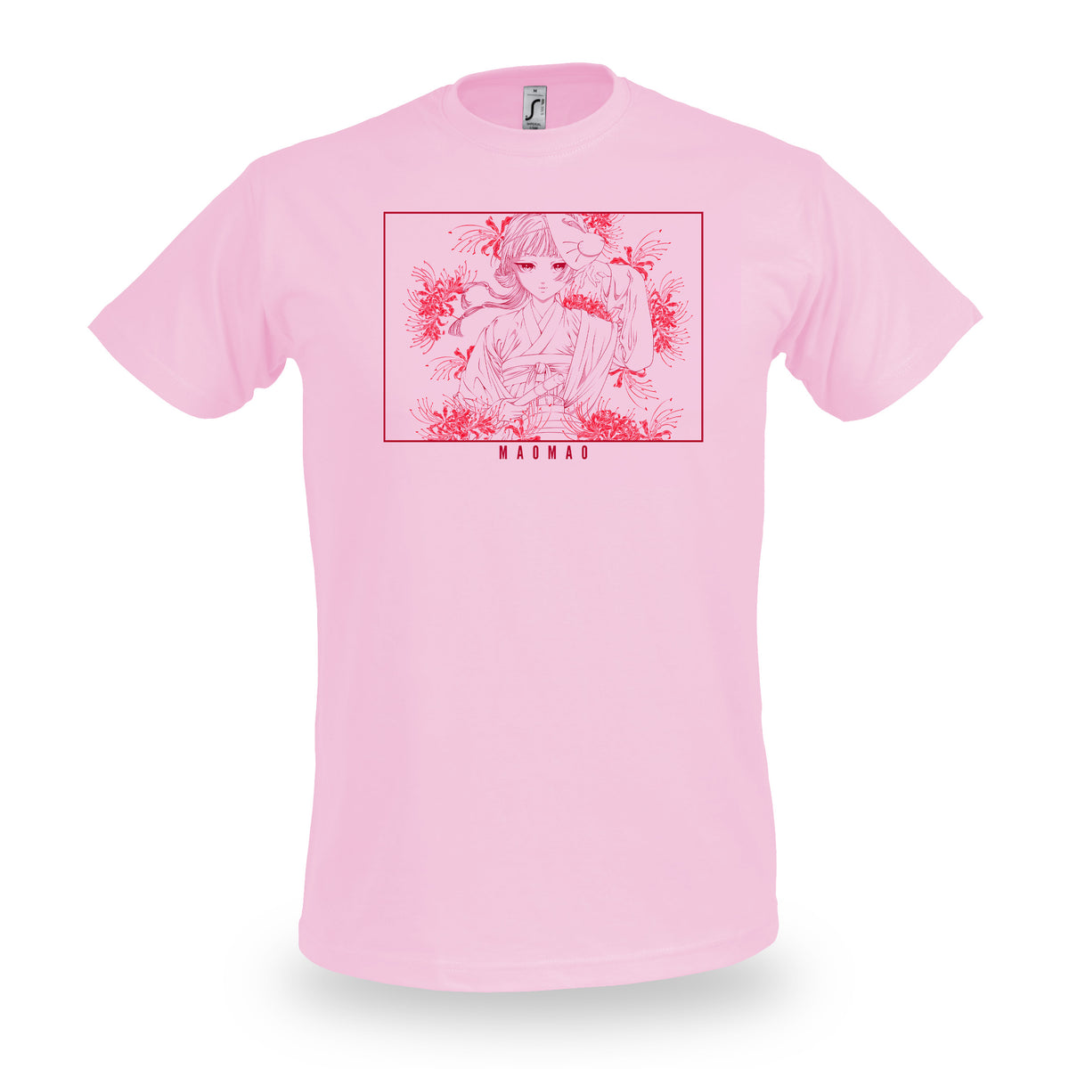 Produktbild Maomao Flowers T-shirt för fans av The Apothecary Diaries