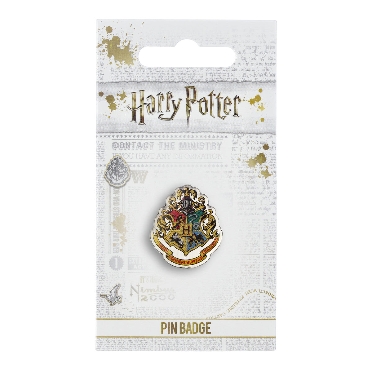 Produktbild Harry Potter - Hogwarts-vapen pin