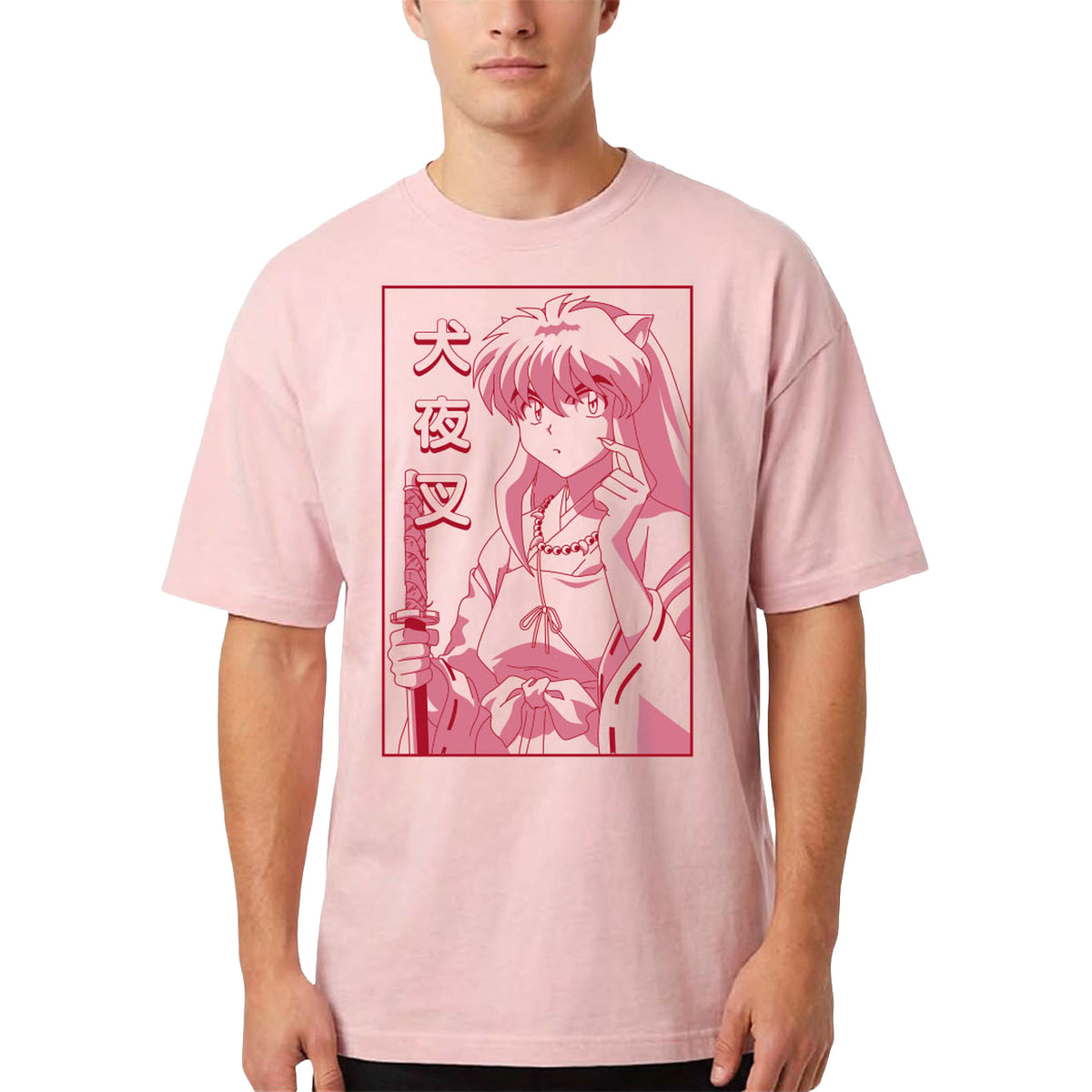 Produktbild Character T-shirt för Inu Yasha-fans rosa