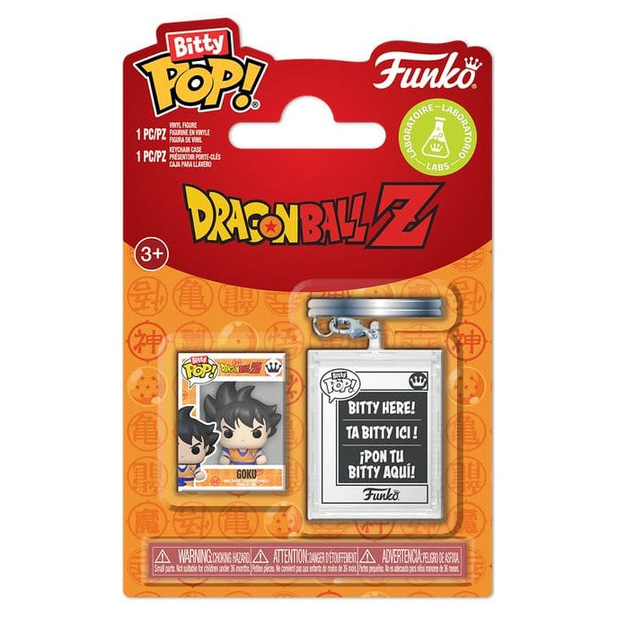 Produktbild Dragon Ball Z - Goku Funko Bitty Pop och akrylcharm