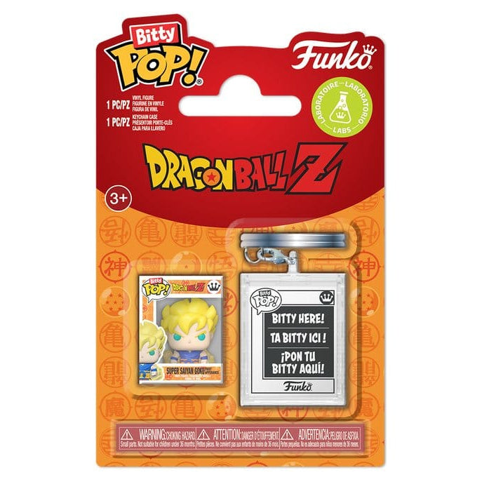 Produktbild Dragon Ball Z - Vegeta Funko Bitty Pop och akrylhänge