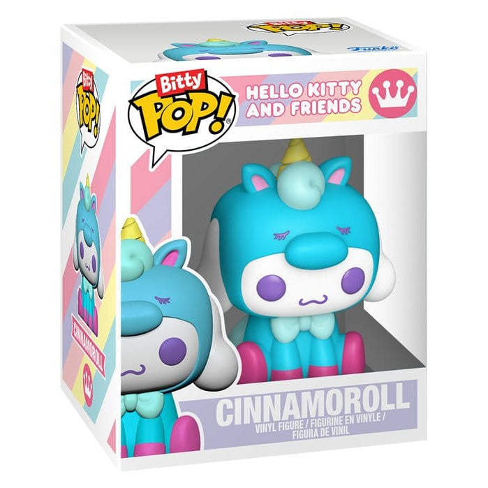 Produktbild Sanrio - Cinnamoroll Funko Bitty Pop och akrylhänge