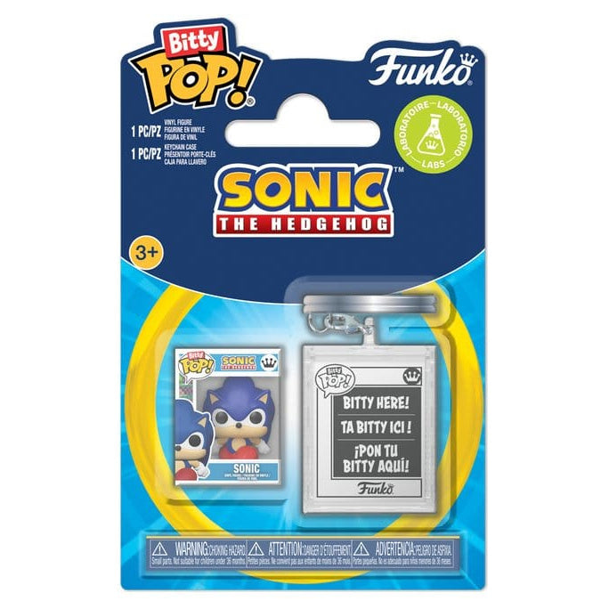 Produktbild Sonic - Funko Bitty Pop och akrylhänge