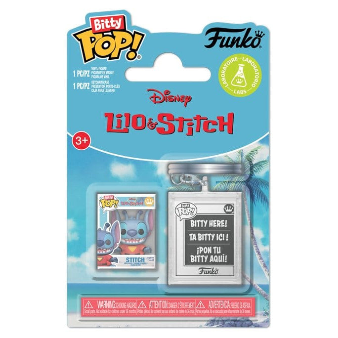 Produktbild Stitch Funko Bitty Pop och akrylhänge - Lilo & Stitch