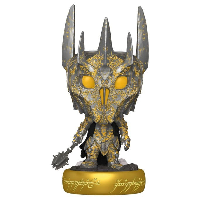 Produktbild Sagan om ringen - Sauron med stridsklubba Glow in the Dark Funko Pop-figur