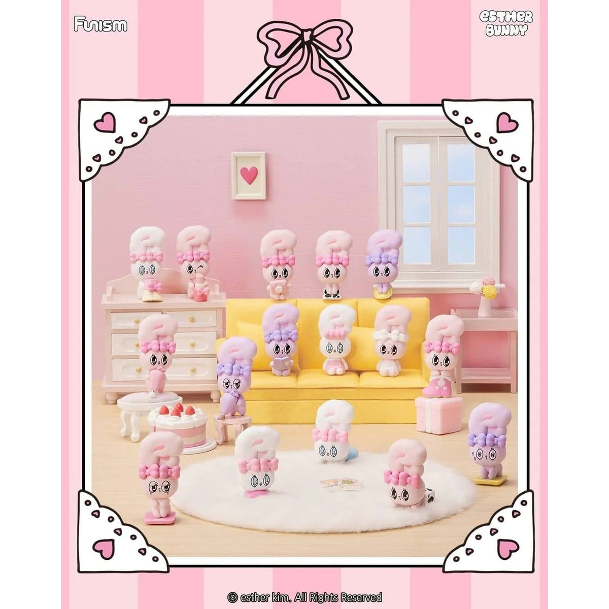Produktbild Esther Bunny - Bunny Face Little Vlog Mysteryfigurer 6-pack display