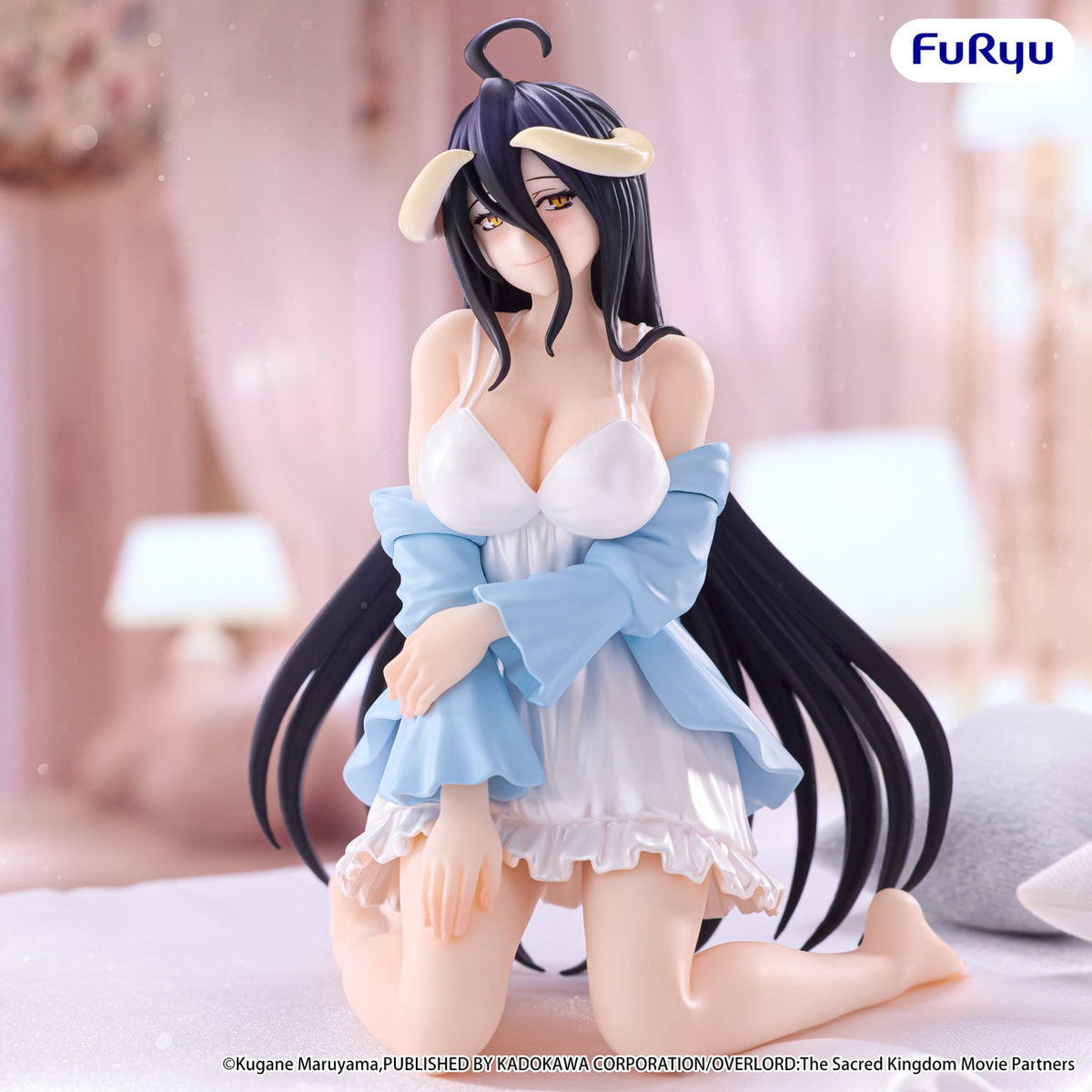 Produktbild Overlord - Albedo Noodle Stopper-figur Loungewear Pearl White-version
