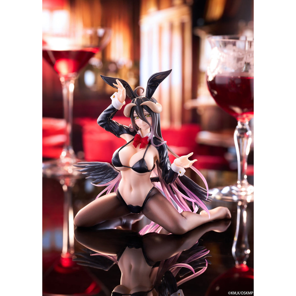 Produktbild Overlord - Albedo Moflock-figur Reverse Bunny Suit Version
