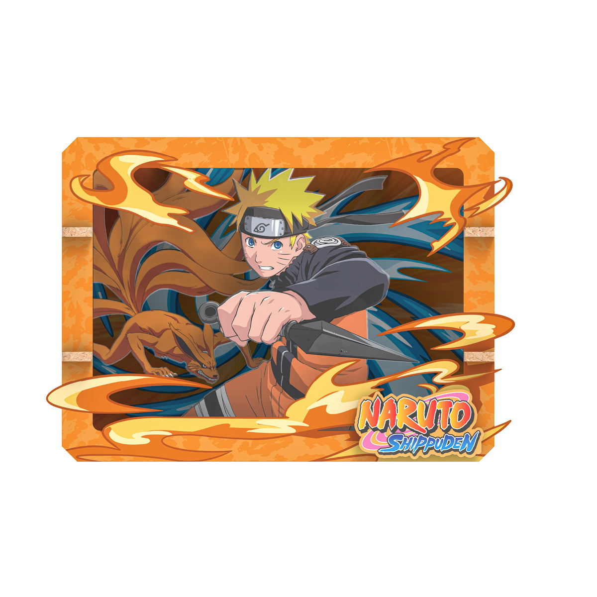 Produktbild Naruto - Ninjutsu Ultimate Arts Wooden Gallery 3D Mystery-trätavla